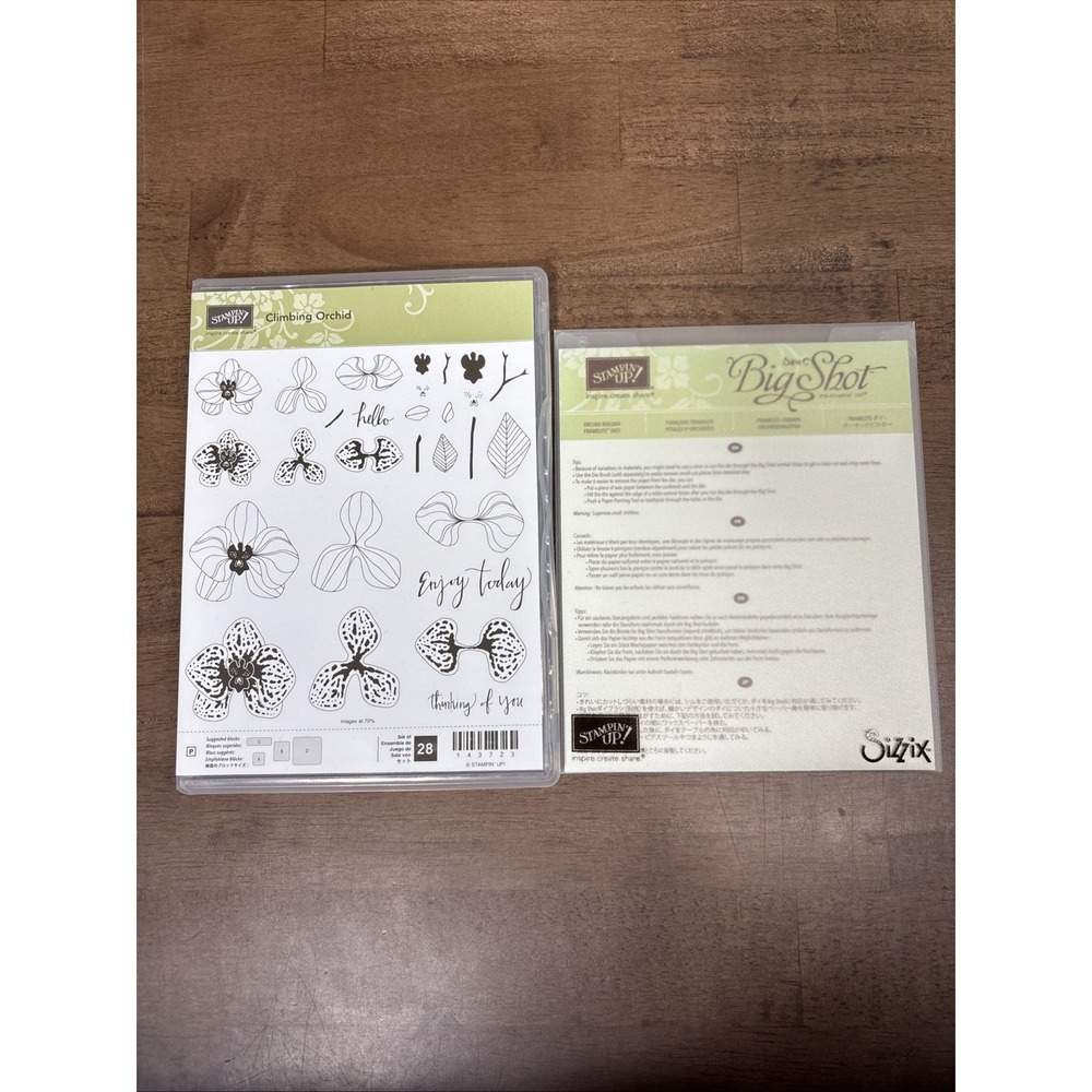 Stampin' Up! Climbing Orchid Stamp Set & Orchid Builder Dies